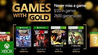 Games With Gold di agosto