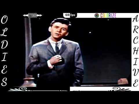 Johnny Tillotson - Earth Angel (Live TV Show, 1959) [Colorize + Stereo + 60fps]