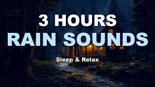 【3時間】雨音と森の自然音｜睡眠・勉強・リラックス用BGM,Rain Sounds in a Forest 🌧️ 3 Hours for Deep Sleep, Study & Relaxation