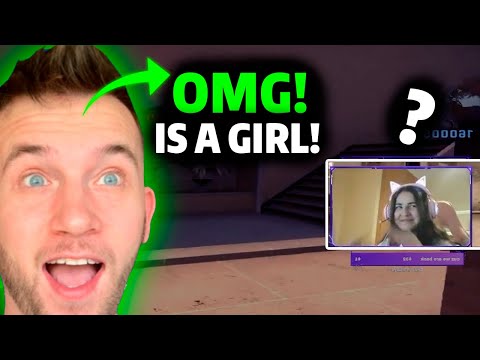 GRINGO impressionado POR ESTAR JOGANDO C/ MULHER NO TIME! KKKKKKK