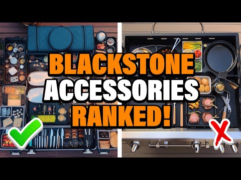 new TOP 5 WORST to BEST Blackstone Griddle Accessories