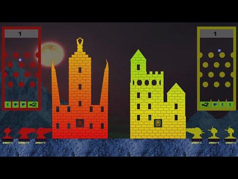 Castle Destruction Marble Race in ALgodoo ☆ The War Day #167-173