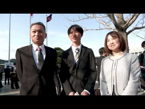 建築学科 令和7年度九州大学入学式　新入生インタビュー　その7