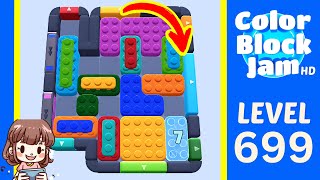 Soluzione del Livello 699 di Color Block Jam