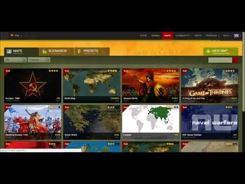 AtWar Map Making Timelapse - Murica!