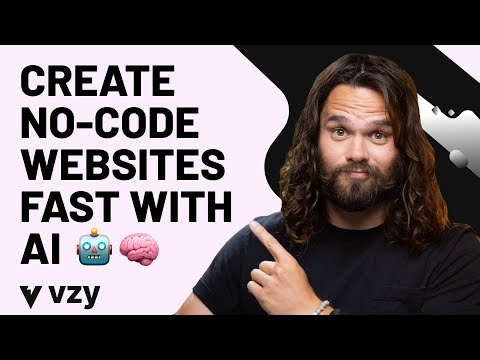 Try Our Latest No-Code Website Builder | Vzy