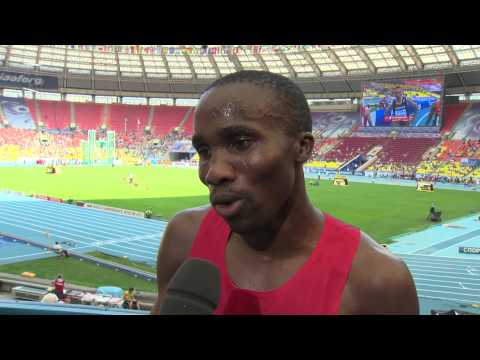 Moscow 2013 - Silas KIPLAGAT KEN - 1500m Men - Semi Final - Heat 2