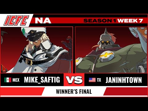 Mike_Saftig (Ramlethal) vs. JANinHtown (Potemkin) - Winner's Final - ICFC GGST NA Season 1 Week 7