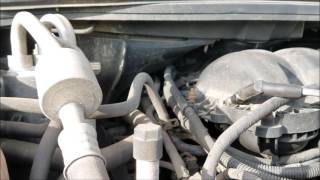 02 Ford Windstar has no power and Runs Rough part 2  Removing wiper motor