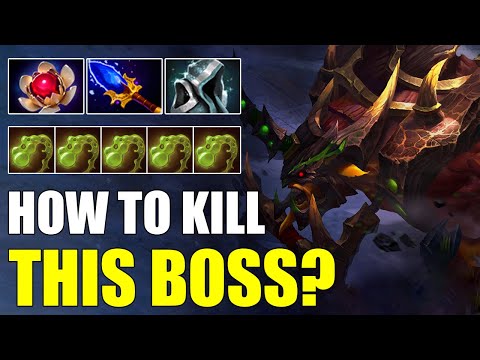 How to Kill This Boss?? | Bristleback Dota 2 Gameplay