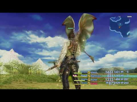 FINAL FANTASY Ⅻ: Zodiac age combat demonstration