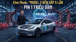 Tesla Model 2 – “Siêu phẩm giá rẻ” chuẩn bị khuấy đảo thị trường 2026!