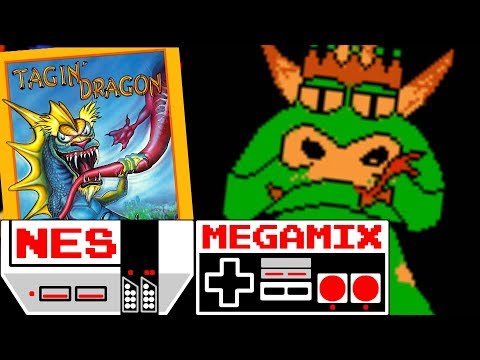 Tagin' Dragon NES MEGAMIX №59 Soundtrack Walkthrough Gameplay