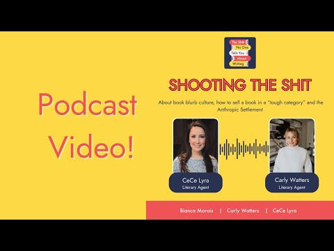 About book blurb culture, how to sell a book in a “tough category” and the Anthropic Settlement