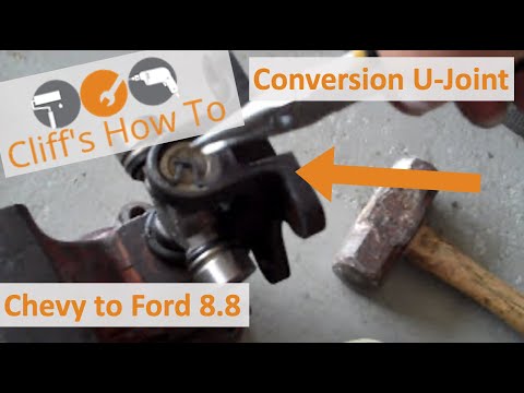 Conversion u joint install