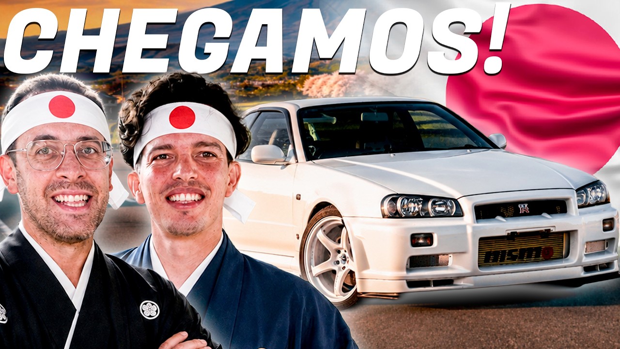 CHEGAMOS AO JAPÃO NO ESTILO VELOZES E FURIOSOS! ACELERAMOS O GT-R EM TOKYO! -  EP02