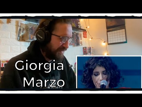 METALHEAD REACTS| Giorgia - Marzo - (live lardra di Vento Tour 2003)