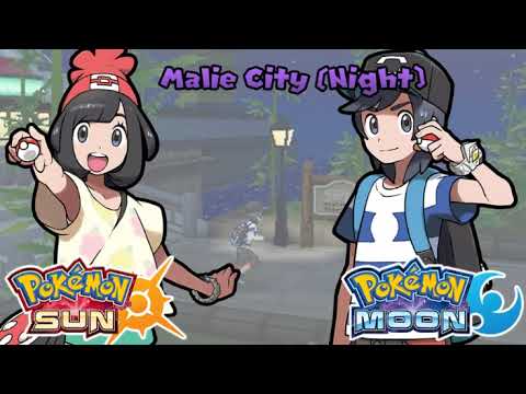 10 Hours Malie City Night Music - Pokemon Sun & Moon Music Extended