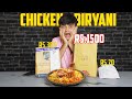 Rs70 vs Rs300 vs Rs1500 Chicken Biryani 🤯| Ek aur Fatka😰