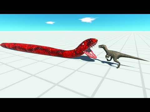 Titanoboa vs Every Unit in Animal Revolt Battle Simulator (1)