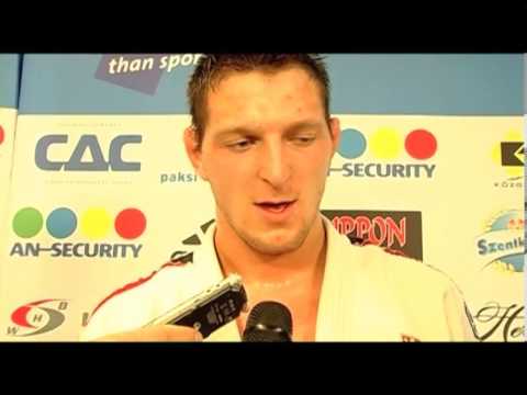 Interview Lukas Krpalek (CZE) -100kg ECh Budapest 2013
