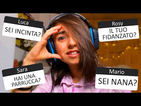 RISPONDO ALLE DOMANDE PIU SCOMODE DEI FAN!