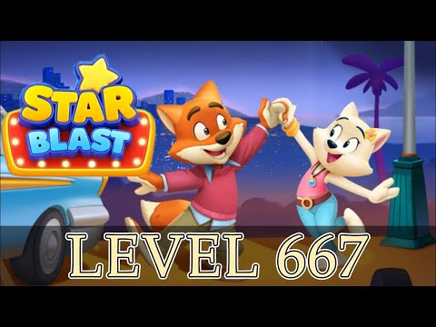 Star Blast Level 667 (No Boosters)