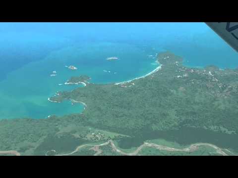 Leaving Osa Peninsula flying over Manual Antonio movie by Arif Herekar