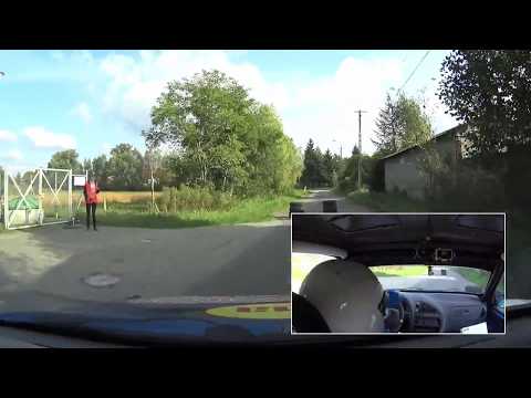 1. Rajd Kołobrzeski, OS-8 Ołużna, Jarek Doliński/Grzegorz Doliński, Citroen SAXO 1.4 VTS