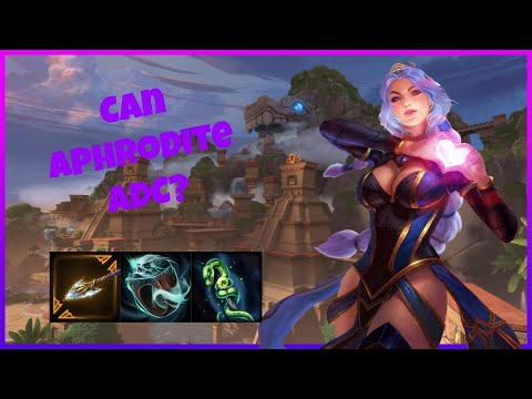 Juking Every Attack with Aphrodite | Smite Can They ADC?