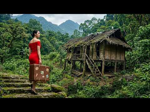 After going bankrupt, she gave up everything to build her dream home deep in the forest