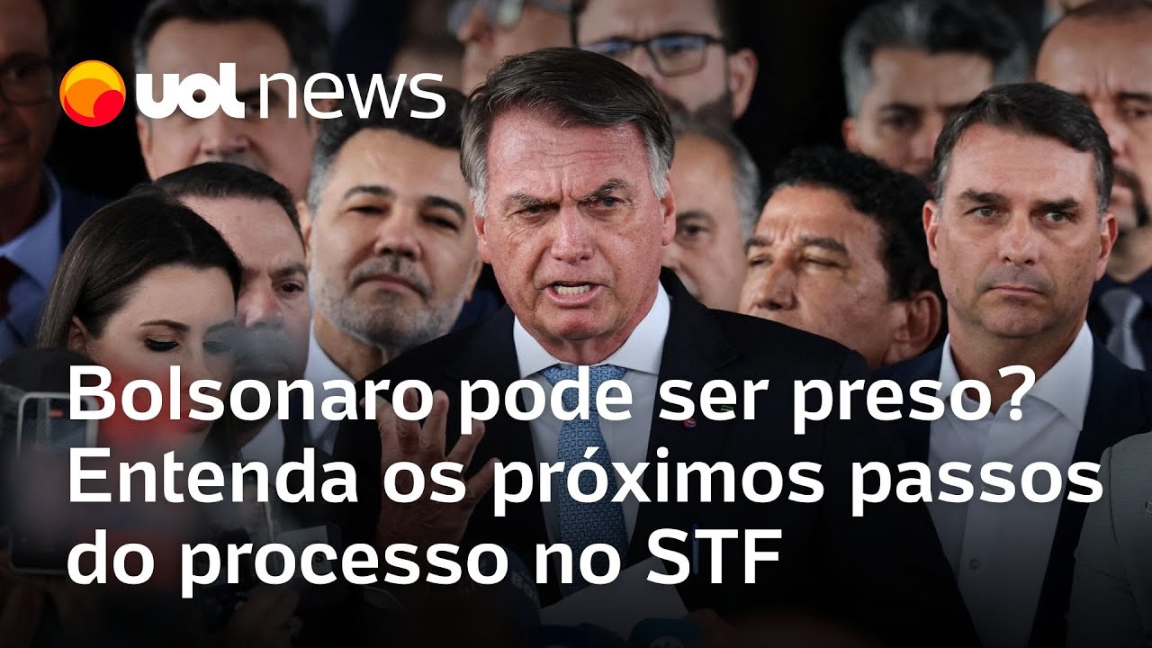 Bolsonaro pode ser preso após virar réu no STF? Entenda próximos passos do processo no caso do golpe
