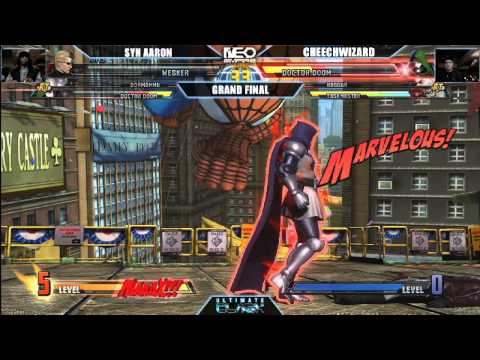 UC10 MVC3 Grand Final SYN Aaron VS Cheech Wizard
