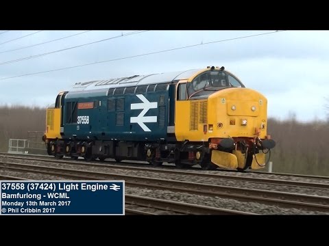 37558 (37424) at Bamfurlong - 13th March 2017