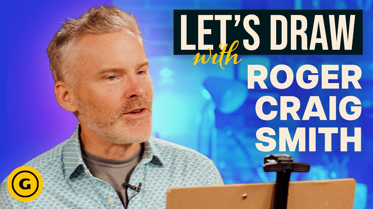 Let's Draw With Roger Craig Smith - YouTube