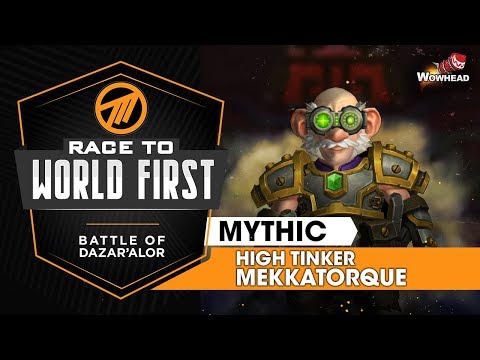 Method VS High Tinker Mekkatorque - Mythic Battle of Dazar'alor