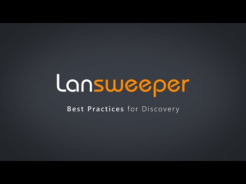 Lansweeper configuration, best practices and troubleshooting scanning issues.
