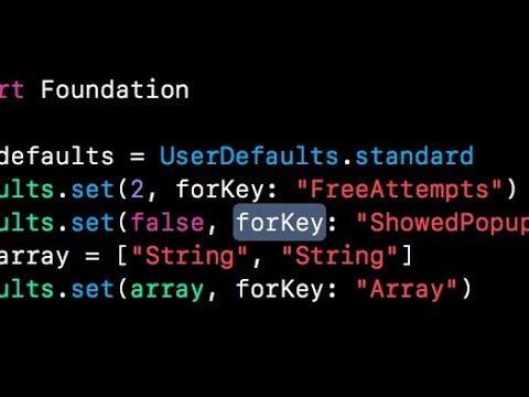34 - SavingData UserDefaults