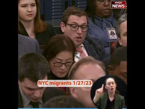 NYC Mayor: new surge of migrants; KJP: dramatically reduced, Republicans political stunts
