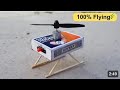 How To Make Flying Matchbox Helicopter Diy Toy Helicopter