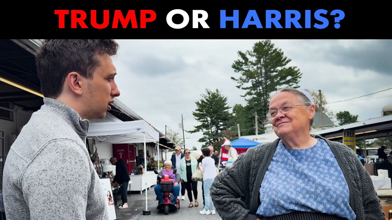 I asked people in Lancaster who they're voting for (ft Amish)