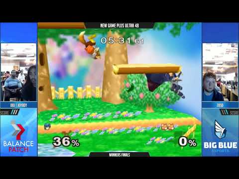 NGPU 48 SSBM - DBJ | Joyboy (Fox) vs. Zoso (Marth) - Melee WF