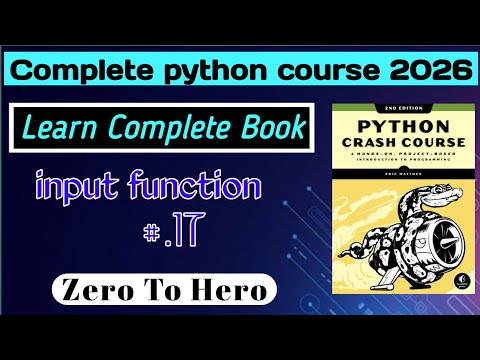 17 Input Function In Python Explained Learn Python Step By Step With Book Start 2026