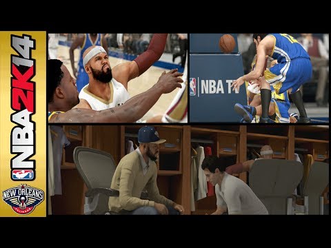NBA 2K14 My Career Mode PS4 Ep 26 - The Injury Game vs Stephen Curry | iPodKingCarter