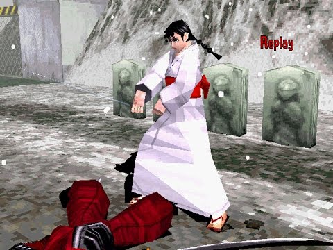 Bushido Blade 1 [PS1] - play as the Girl who gives you your weapon!