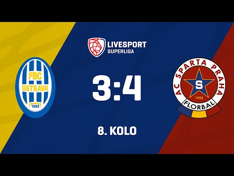 8. kolo | FBC ČPP Bystroň Group Ostrava - ACEMA Sparta Praha 3:4