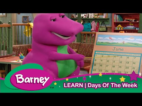 Barney | Days of The WEEK! | Learning for Kids