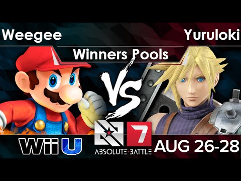 AB7 - Weegee (Mario) vs Yuruloki (Cloud) Winners Pools - Smash 4