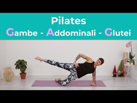 Pilates per Gambe, Addominali e Glutei | 40 Minuti | Esercizi di Pilates a casa