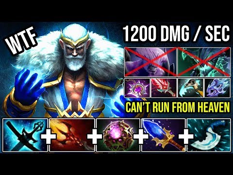 God of Thunder is Back!!! Brutal Magical Cancer + 1200 Damage Per Sec Ez Deleted Void & OD DotA 2